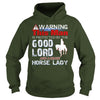 Image of WARNING  THIS MAN IS PROTECTED BY THE GOOD LORD AND A CRAZY HORSE LADY