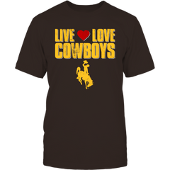 Live Love Cowboys - University of Wyoming