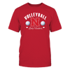 Image of University Nebraska Volleyball - Officially Licensed Cornhusker Shirts for Women