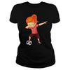 Image of Soccer Shirt for Girls Funny Dabbing Dab Dance Soccer Ball