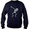 Image of Dabbing Skeleton Shirt Cute Halloween Dab Dance Gift