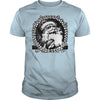 Image of Santa in Holly Frame - Men's Premium T-Shirt
