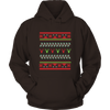 Image of Women's Christmas Reindeer Snowflakes Sweater Pullove