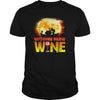 Image of WITCHES BREW WINE T SHIRT HALLOWEEN COSTUME GIFT