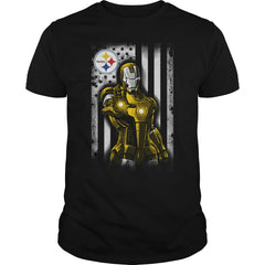 NFL-STEELERS 019 IRONMAN FLAG