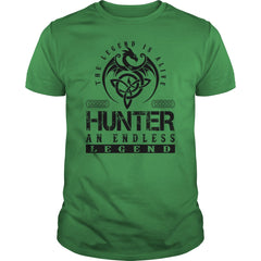 HUNTER Shirts - Legend Alive HUNTER Name Shirts