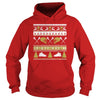Image of Lacrosse Christmas Shirt  Womens VNeck TriBlend TShirt