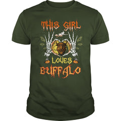 This Girl Loves Buffalo Halloween