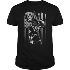 Raiders Flag Punisher Tshirt, Raiders Flag Punisher Hoodies