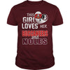 Image of Girl Loves Buccaneers And Noles TShirt