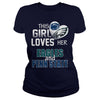 Image of Girl Loves Eagles And Penn State TShirt
