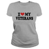 Image of I Love My Veterans - TeeForVeterans
