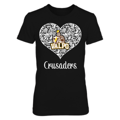Valparaiso Crusaders - Lace Heart Logo