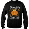 Image of Pumpkin Queen Cute Pumpkin Spice Season Halloween T-shirt