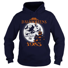 Halloween Witches Are Born In 1983 Gift