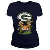 Image of Packers Mickey Haloween Tshirt, Packers Mickey Haloween Hoodies