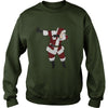 Image of Dabbing Santa  Funny Christmas Shirt