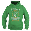 Image of Lineman its in my dna shirt electrician t shirt