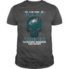 Image of I'm the Crazy EAGLES Fan T-Shirt