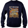 Image of BUS DRIVER Halloween Shirts My Broom broke T Shirts