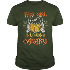 This Girl Loves Canary Halloween