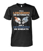 Image of I'm a Longhorns on Saturday and a Cowboys on Sunday Limited Edition T-shirts