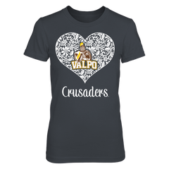 Valparaiso Crusaders - Lace Heart Logo