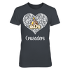 Image of Valparaiso Crusaders - Lace Heart Logo