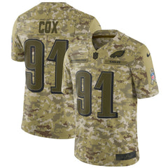 Philadelphia Eagles Fletcher Cox Camo Jersey 2018 - 2019