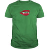Image of Vampire Lips and Teeth Blood Drop Halloween Party T Shirt
