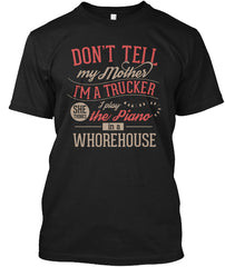 Trucker Piano Tee/Hoodie