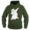 Image of Funny Dabbing Ghost Halloween TShirt Spooky Haunted Dab