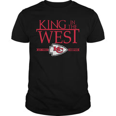 kansas city chiefs West King In The Champions Tshirt