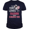 Image of Girl Loves Falcons And Crimson Tide TShirt