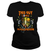 Image of THIS GUY LOVES HALLOWEEN T SHIRT HALLOWEEN COSTUME GIFT