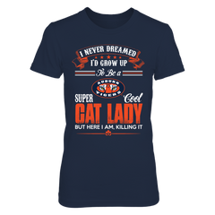 Super Cool Cat Lady Auburn Tigers