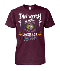Los Angeles Rams - This witch love her Rams T-shirt