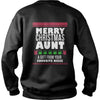 Image of Christmas - Merry Christmas Aunt A Gift