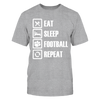 Image of Eat Sleep Clemson Football Repeat