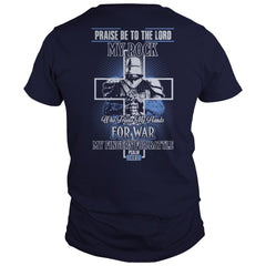 Warrior Shirt - Veteran, Praise Be To The Lord Crusader - Warrior
