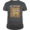 Image of BUS DRIVER Halloween Shirts My Broom broke T Shirts