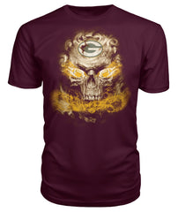 Packers - Burning Skull T-shirt