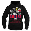 Image of This Girl Loves Her Chiefs And Rams TShirt