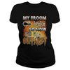 Image of GUITARIST Halloween Shirts My Broom broke T Shirts