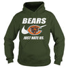 Image of Bears Just Hate Us T-shirt, Bears Just Hate Us Hoodies