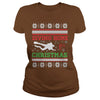 Image of DIVING HOME FOR CHRISTMAS T-SHIRT