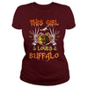 Image of This Girl Loves Buffalo Halloween