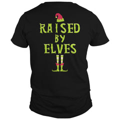 Christmas - Raised By Elves Funny Christmas