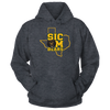 Image of SIC 'EM BEARS IN STATE OUTLINE - BAYLOR BEARS
