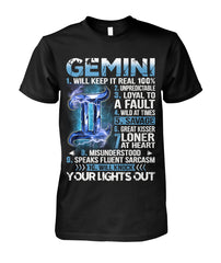 Gemini Zodiac Signs Limited Edition T-shirts